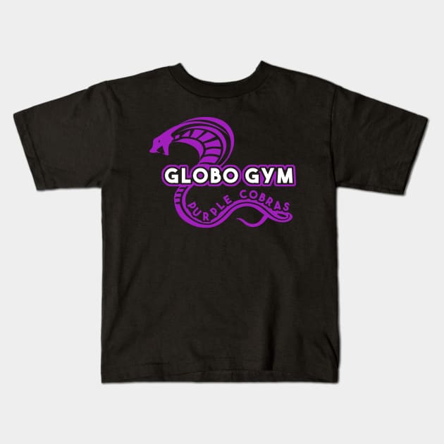 Globo Gym Purple Cobras Globo Gym Funny Geek Nerd Kids T-Shirt by nhatvv